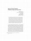 Research paper thumbnail of Mexican American Women’s Definitions of Rape and Sexual Abuse