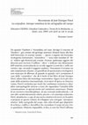 Research paper thumbnail of 2016 - Review (in Italian) of _La corposfera: Antropo-semiótica de las cartografías del cuerpo_ by José Enrique Finol