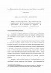 Research paper thumbnail of La desacumulación de procesos y el plazo razonable