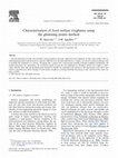 Research paper thumbnail of Characterization of food surface roughness using the glistening points method