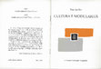 Research paper thumbnail of 2005 - Cultura e modularità