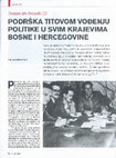 Research paper thumbnail of Podrska Titovom vođenju politike.pdf