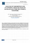 Research paper thumbnail of ANALYSIS OF ABSORPTION AND SCATTERING CROSS-SECTIONS OF Au/AlGaAs/GaAs CORE-MULTISHELL NANOWIRE SOUTH ASIAN JOURNAL OF RESEARCH IN ENGINEERING SCIENCE AND TECHNOLOGY (SAJREST