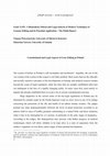 Research paper thumbnail of Constitutional and Legal Aspects of Genome Editing in Poland