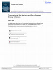 Research paper thumbnail of Book Review: Transnational Gas Markets and Euro–Russian Energy Relations