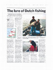 Research paper thumbnail of The lure of Dutch Fishing Netherlands Walleye are Plentiful and Large