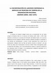 Research paper thumbnail of LA INCORPORACIÓN DE LANCEROS INDÍGENAS AL SERVICIO DE FRONTERA EN TIEMPOS DE LA ORGANIZACIÓN NACIONAL (BUENOS AIRES, 1862-1876)