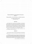 Research paper thumbnail of Responsabilidad en el desempeño de funciones públicas