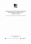 Research paper thumbnail of Is working memory capacity and metacognitive training effective in enhancing school based reasoning achievements? A synthesis of the research