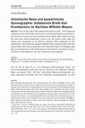 Research paper thumbnail of Griechische Reise und byzantinische Hymnographie: Unbekannte Briefe Karl Krumbachers im Nachlass Wilhelm Meyers, «Byzantinische Zeitschrift» 110/3 (2017), pp. 719-748