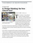 Research paper thumbnail of Is 'Design Thinking' the New Liberal Arts