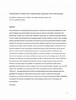 Research paper thumbnail of Troubling Children’s Families: Who’s Troubled and Why? Approaches to Inter-Cultural Dialogue