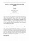 Research paper thumbnail of Utangaçlık ve Amaçlar İçin Mücadele Etme Arasındaki İlişkinin İncelenmesi