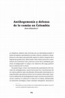 Research paper thumbnail of Antihegemonía y defensa de lo común en Colombia