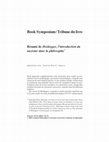 Research paper thumbnail of Résumé de Heidegger, l'introduction du nazisme dans la philosophie publié par la Revue DIALOGUE