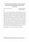 Research paper thumbnail of Bulanık Mantık Yöntemiyle Açlık Kan Şekeri Karlılık Analizi: Bir Sağlık Kuruluşunda Uygulama (Fasting Blood Glucose Profitability Analysis with Fuzzy Logic Method: An Implementation in Healthcare Industry) - Özet (Abstract)