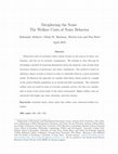 Research paper thumbnail of Deciphering the Noise: The Welfare Costs of Noisy Behavior