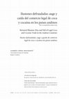 Research paper thumbnail of Ilusiones defraudadas: auge y caída del comercio legal de coca y cocaína en los países andinos