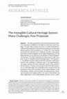 Research paper thumbnail of The Intangible Cultural Heritage System in SAACLR Poland