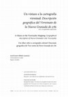 Research paper thumbnail of Un vistazo a la cartografía virreinal: Descripción geográfica del Virreinato de la Nueva Granada de 1781