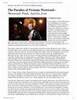 Research paper thumbnail of "The Paradox of Vivienne Westwood." Review of "Westwood: Punk, Activist, Icon" by Lorna Tucker. Film International. 30 June 2018. https://filmint.nu/?p=25041.