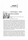 Research paper thumbnail of Call for Papers – 3/2019 Obrazy motłochu