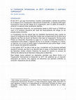 Research paper thumbnail of La Cooperacion Interacional en 2017