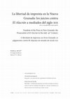 Research paper thumbnail of La libertad de imprenta en la Nueva Granada: los juicios contra El Alacrán a mediados del siglo XIX