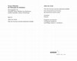 Research paper thumbnail of Albert der Große, Über das Gewissen und den praktischen Intellekt. Eine Textauswahl aus "De homine", den "Quaestiones" und "De anima". Lateinisch-Deutsch