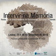 Research paper thumbnail of International Colloquium Interventions in Memory. Modern-Era Restorations of Medieval Funerary Monuments (15th-20th centuries) Lisbon | Faculdade de Belas-Artes da Universidade de Lisboa | 25-26 September 2019