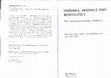 Research paper thumbnail of Humans, Animals and Biopolitics: The more-than-human condition. Introduction 2016 Asdal Druglitro Hinchliffe