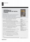 Research paper thumbnail of Hermeneutic Philosophies of Social Sciences