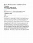 Research paper thumbnail of SITUATING RACE IN INTERNATIONAL RELATIONS The dialectics of civilizational security in American immigration