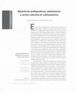 Research paper thumbnail of Repertorios prefigurativos: urbanización y acción colectiva en Latinoamérica