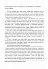 Research paper thumbnail of NOTE STORICO-AGIOGRAFICHE SU SAN BENEDETTO MARTIRE