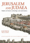 Research paper thumbnail of Jerusalem and Judaea ("Electrum", vol. 26), Jagiellonian University Press, Kraków 2019