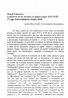 Research paper thumbnail of Reseña: Osami Takizawa, La historia de los Jesuitas en Japón [siglos XVI-XVII], 173 pp., Universidad de Alcalá, 2010