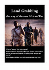 Research paper thumbnail of Land grabbing, la guerra d'Africa - cover page