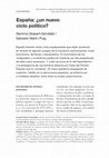 Research paper thumbnail of España: ¿un nuevo ciclo político?