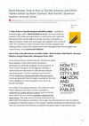 Research paper thumbnail of Book Review: How to Run a City like Amazon and Other Fables