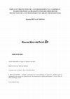 Research paper thumbnail of Emploi et protection de l’environnement au Cameroun : plaidoyer pour la  réadaptation des mesures de protection de l’environnement en milieu professionnel