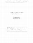 Research paper thumbnail of Mending the net: The learning zone