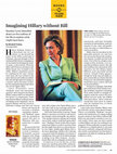 Research paper thumbnail of "Imagining Hillary without Bill." Review of "Rodham" by Curtis Sittenfeld. Christian Science Monitor. 18 May 2020.