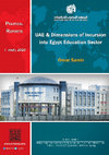 Research paper thumbnail of UAE Dimensions of Incursion into Egypt Education Sector