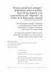 Research paper thumbnail of “El más perjudicial contagio”. Reflexiones sobre el destino físico de las mujeres y las características del “depósito” en el Río de la Plata tardo colonial