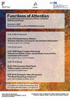 Research paper thumbnail of Functions of Attention - Virtual Workshop (Fribourg) - 3.12.2020