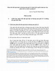 Research paper thumbnail of Phát triển đội ngũ luật sư thương mại quốc tế