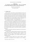 Research paper thumbnail of El conflicto como oportunidad... para el alumnado universitario: propuesta desde la innovación docente.