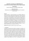 Research paper thumbnail of Uso de las lenguas y preferencias lingüísticas entre inmigrantes y refugiados