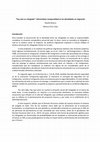 Research paper thumbnail of "Soy solo un refugiado": inferioridad y temporalidad en las identidades en migración